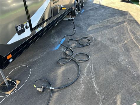 typical rv electrical hookup